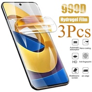 3PCS Hydrogel Film For Realme GT 5 6 6T 7 7T Pro GT2 GT3 GT5 GT7 Explorer Master 240W Racing Full Co
