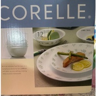 CORELLE DINNER WARE SET set of 12Pcs. dinner set