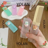 YOLANDAGOODS Small Comb, ABS Mini Cute Foldable Comb, Folding Comb