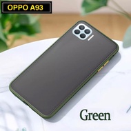 [ส่งจากไทย] เคสกันกระแทก ปุ่มสีผิวด้าน Case OPPO A93 เคสโทรศัพท์ ออฟโป้ ขอบนิ่มหลังแข็ง เคส Oppo A93