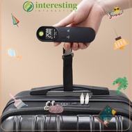 INTERESTING Luggage Scale, Electronic Mini Travel Weighing Scale, Kg/Oz/Ib Plastic Portable Baggage 