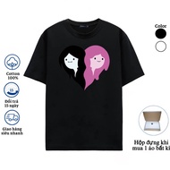 Marceline x Bubblegum Adventure Time Unisex Couple T-Shirt - Adventure Time