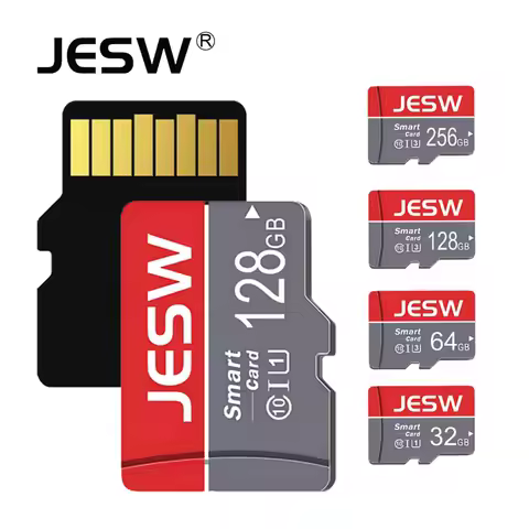 JESW Micro 128G Ultra Memory SD Card TF Flash Card A1 V10 C10 U1 32GB 64G 16G 8G 4G Micro for Camera