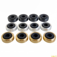 Lidu11 Aluminum Turntable Isolation Pad Speaker Isolation Feet Speaker Spikes Stand
