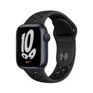 蘋果Apple Watch 7 41 mm nike  sport 版 黑色/粉紅色 智能手錶 BLACK FRIDAY/XMAS Gift