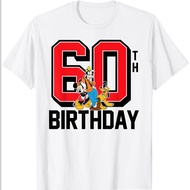 60th Birthday Baju T-Shirt 100% Cotton Men Women Legends Born in 1964 Vintage 60Yrs Old Casual Tee