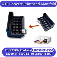 L18050 ET8550 L8180 DTF Printhead Adaptor Manifold DTF Printer Head Convert Kit For Epson XP600 EcoT