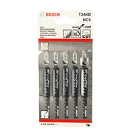 <5-pcs Pack> BOSCH 5-50mm Wood Cutting Blades (T244D-HCS)