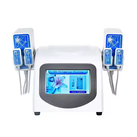 160MW 635nm-650nm Hot Lipo LLLT Lipolysis Slimming Weight Loss Machine with 14 Pads for Fat Reductio
