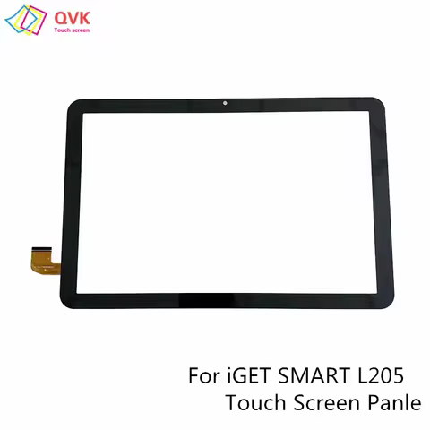 Black 10.1 Inch For iGET SMART L205 L203 L203C Tablet Capacitive Touch Screen Digitizer Sensor L205 