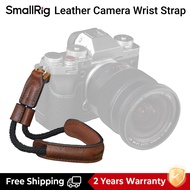 สายรัดข้อมือกล้อง SMALLRIG สายคล้องมือกล้องหนังโบราณสำหรับ DSLR SLR Mirrorless สายรัดเพื่อความปลอดภั