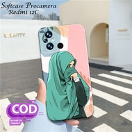 Case Latest Xiaomi Redmi 12C Case Softcase Xiaomi Redmi 12C Hijab Casing Xiaomi Redmi 12C Kesing Xia
