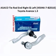 ASACO Tie Rod End Right & Left [45046-7-BZ010] 1Set - Toyota Avanza 1.3