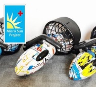 Micro Sun - 潛水水下推進器(white pattern)