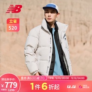 NEW BALANCE NB官方22新款男款休闲鸭绒保暖羽绒服 GYM AMJ23345 L