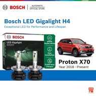 Bosch LED Gigalight 6000K H4 Halogen Headlight Retrofit Bulb + CANBUS for Proton X70 - 1987301554
