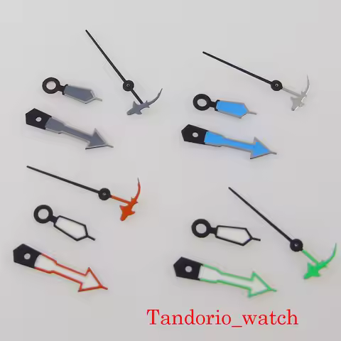 Orange/Green/Blue/Grey Shark Fish Watch Hands Fit Automatic NH35 NH36 7s36 7s25 7s35 6r15 4r15 4r35 
