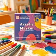 好而得#HD-0724丙烯馬克筆 acrylic markers （36色）