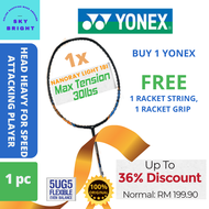 【FREE String Grip】YONEX Nanoray Light 18I Badminton Racket 5UG5 Max Tension 30LBS Super Light
