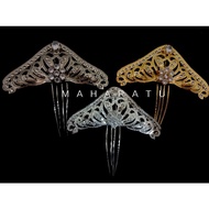 Diamond stone comb diamond stone bridal comb/ embedded stone comb/