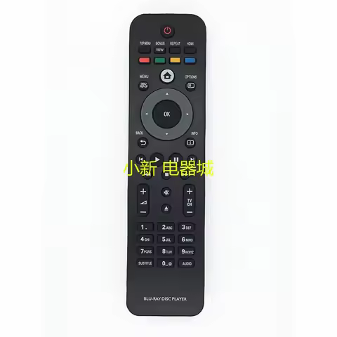 New Remote Control For Philips Blu-Ray DVD Player BDP5200K/93 BDP2600/98 BDP2600/93 Blu-ray DVD