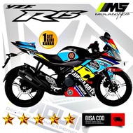 Decal Sticker Striping Variasi Fullbody R15 V2 Estrella Galicia Yzf R15 V2 Yamaha R15 V2 2014-2017 R