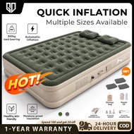 【GD】🎁Free Pillow🎁 tilam angin auto pump air bed mattress with auto pump 40CM portable In outdoor cam