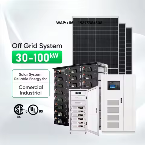 Jinko Solar Panels Complete Photovoltaic System Solar Kits 30Kw 40Kw 50Kw Roof Mounting Hybrid Solar
