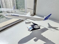 Airbus A340-500 Lufthansa Civilian Aircraft Model Assembly Toy Plastic Material for Ages 14+ Male Fe