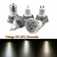 Ranpo DC 24V Dimmable LED Spotlight Bulb B15 E12 E27 MR16 B22 E14 GU10 GU5.3 Eengy Saving LED Bulb 3