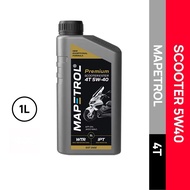 MAPETROL PREMIUM SCOOTER ESTER 4T 5W40 ENGINE OIL (FULLY ESTER | MADE IN EUROPE) 1L