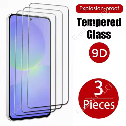 3PCS 9H HD Protective Tempered Glass For Samsung Galaxy Quantum 6 6.7" Quantum6 SM-A566S A566S Scree