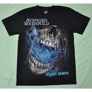 Avenged Sevenfold TShirt A7X Band Merch Nightmare High quality T shirt Casual Short sleeve Tee
