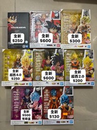 SHF 悟空系列 超西悟空 黑髮悟空 超四悟空 爆衫悟空 覺醒悟空 超藍悟空 藍神悟空 超藍界王拳悟空 萬代 S.H.Figuarts 龍珠 Figure dragon ball
