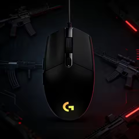 Logitech G102 Wired Gaming Mouse, 2nd Generation, designed for esports and battle royale games, with