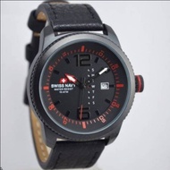 Jam Tangan Pria Swiss Navy 1133 Original Tali Kulit