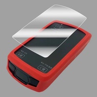 Magene C606 Bike Computer Silicone Cover Soft Edge Protective Case Screen Protector Film Bicycle Ski