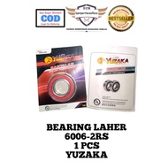 BEARING LAHER 6006 2RS 1PCS YUZAKA GUARANTEED QUALITY BEARING YUZAKA 6006