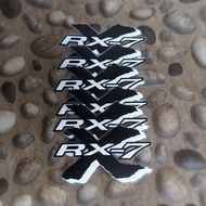 MINIMAL Arai X RX-7 Transparent UV Helmet Accessories Sticker (Minimum 3 pcs)