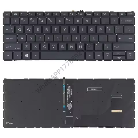 Backlit Keyboard for HP EliteBook 830 G7 G8 735 G7 G8 835 G7 G8, US UK SP FR GR LA IT RU Layout