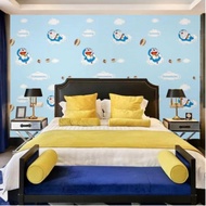 Doraemon Dorayaki Cake Wall Sticker Wallpaper