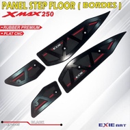 YAMAHA XMAX CNC BORDES - XMAX ACCESSORIES - CNC PLATE XMAX FOOTSTEP