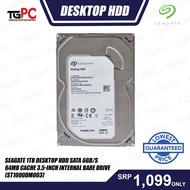 Seagate 1TB Desktop HDD Sata 6Gb/s 64MB Cache 3.5-Inch Internal Bare Drive (ST1000DM003)