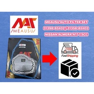 MEAUSU AUTO FILTER SET - 31398-85X02 / 31358-85X02 - NISSAN ALMERA N17 1.5CC