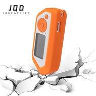 JQD Game Console Protective Cover, Silicone White/Orange For Flipper Zero Protective ,  Widget Multi