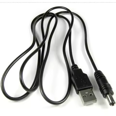 USB to DC5.5 DC Charging Electronic Data Line Electronic accessories USB to DC 5.5 * 2.1mm Copper Co