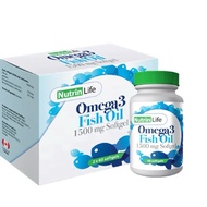NutrinLife Omega 3 Fish Oil 1500mg Softgel (3x60s)