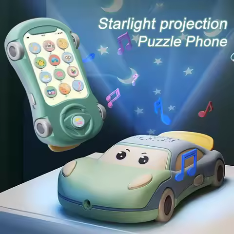 Kids Mobile Phone for Toddlers 0-12 Months Kids Learning Toys Educational Montessori Musical Toys fo
