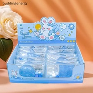 # buddingenergy # 1Pcs Creative Sensory Toy Super Soft Stress-relieving Cube Transparent Ocean Stiy 