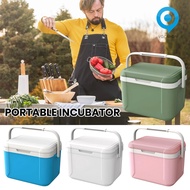 [LAG] 5L Camping Cooler Box with Handle Hard Ice Retention Cooler Insulated Lunch Box Multifunctional Portable Insulated Cooler for Outdoor Camping Picnic Car Travel